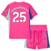 Original Trikotsatz Manchester City Gianluigi Donnarumma 25 Torwart 2025-26 Rosa Für Kinder